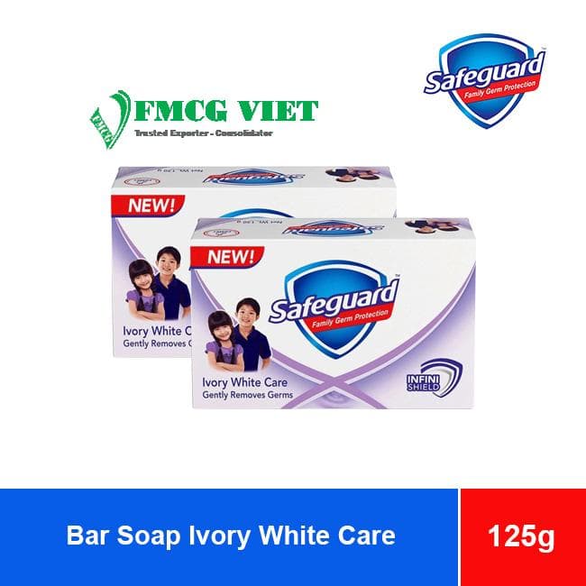 Wholesale Safeguard Bar Soap Ivory White Care 125g x 72 Boxes wholesale product