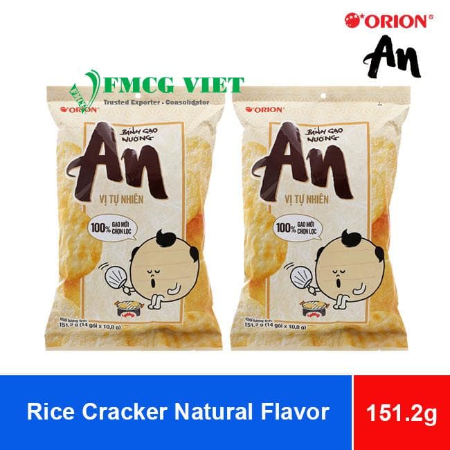 Orion An Rice Cracker Natural Flavor 151.2g x 20 Bags wholesale product