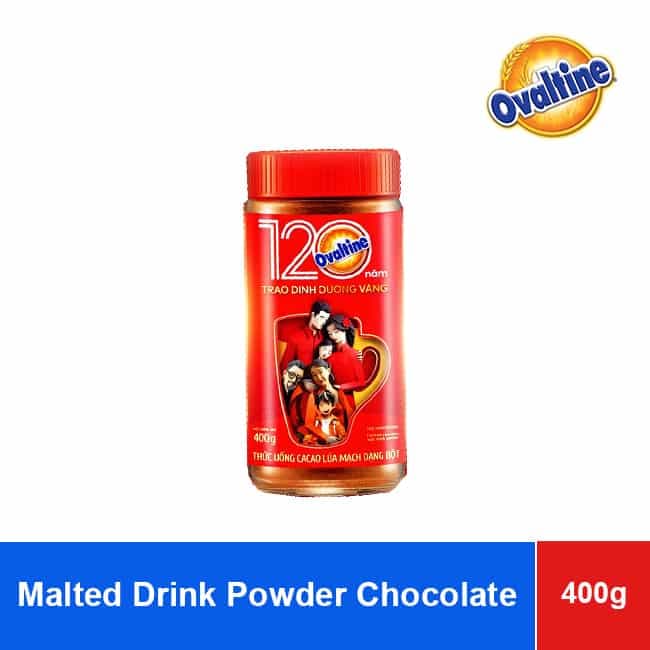 Ovaltine Malted Drink Powder Chocolate 400g – Strong Chocolate wholesale product