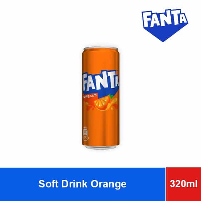 Fanta Soft Drink Orange Can 320ml x 24 Cans wholesale product