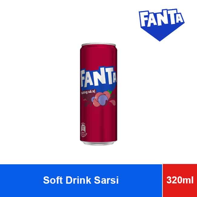 Fanta Soft Drink Sarsi 320ml x 24 Cans – Best Tasted wholesale product