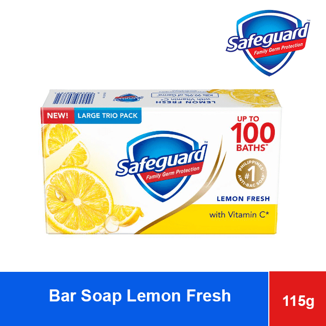 Safeguard Bar Soap Lemon Fresh 125g wholesale product