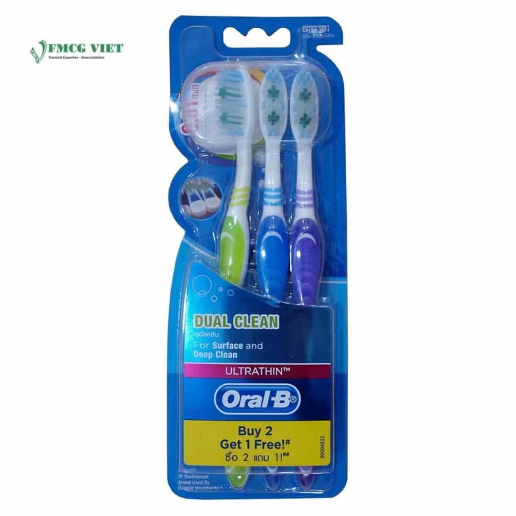 Oral-B Toothbrush Dual Clean (Buy 2 Get 1 Free) wholesale product