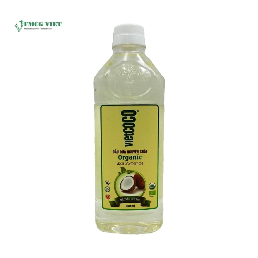 Luong Quoi Coconut Oil Bottle 500ml Organic Vergin wholesale product