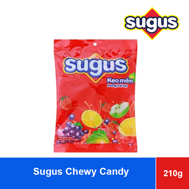 Sugus Chewy Candy Bag 210g Juice Mix wholesale product