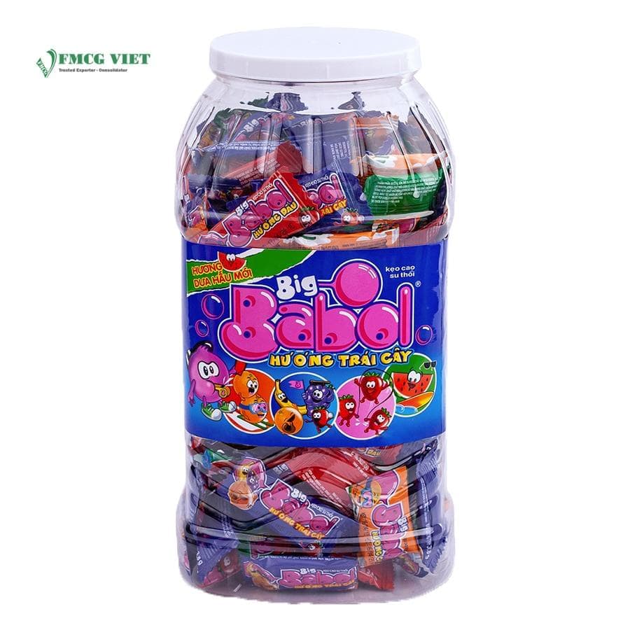 Big Babol Chewy Candy Jar Mixed Fruit Flavor wholesale product