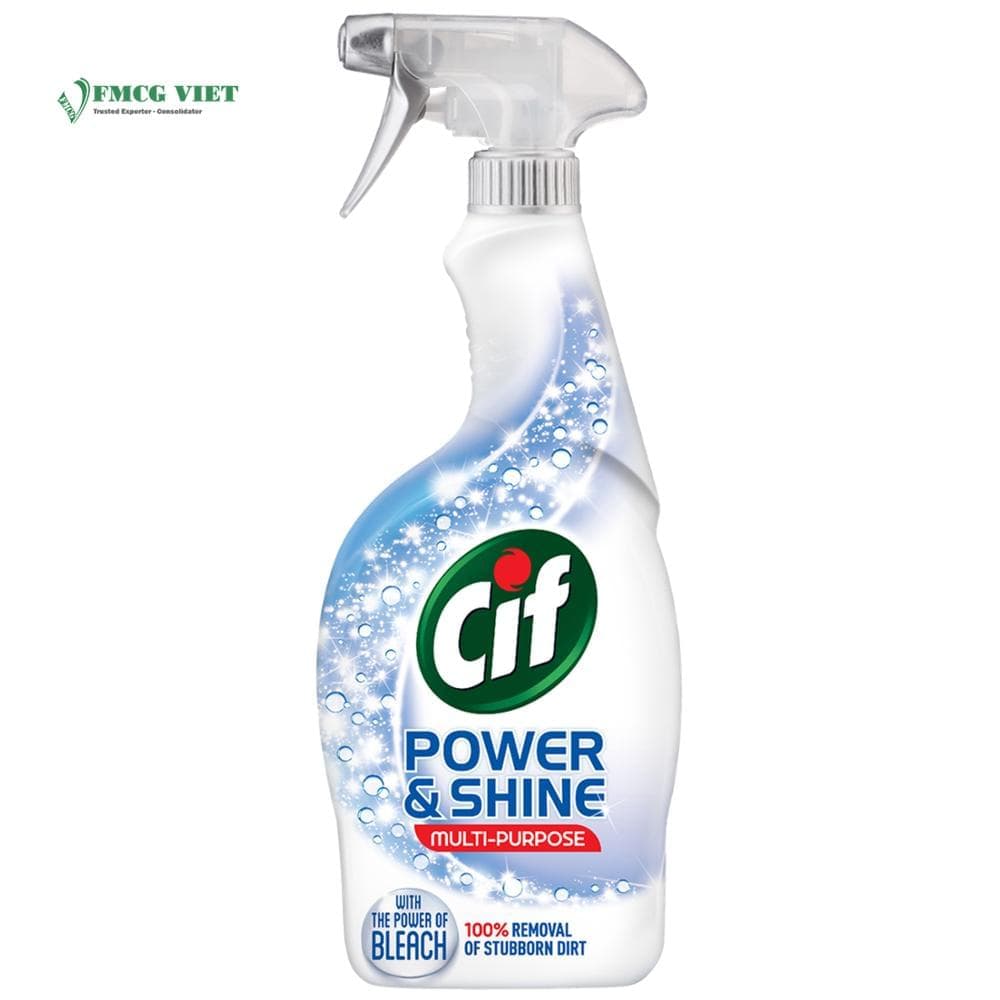 Cif Surface Cleaner Spray Bottle 500ml Multipuporse Power & Shine wholesale product