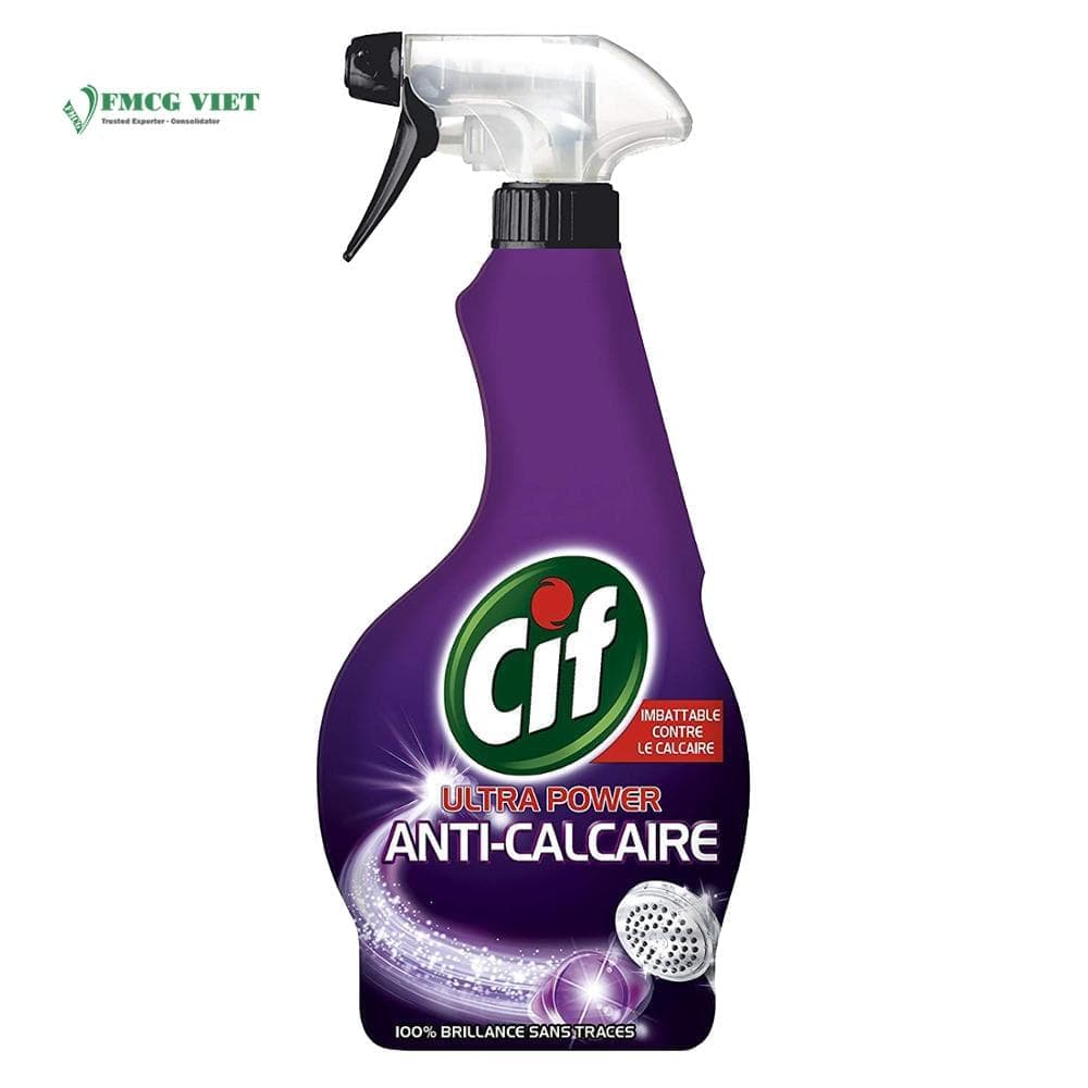 Cif Surface Cleaner Spray Bottle 500ml Ultra Power Anti-Calcaire wholesale product