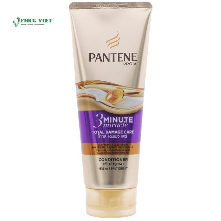 Pantene Hair Conditioner 3 Minute Miracle Total Damage Care 150ml x 24 Tubes wholesale product