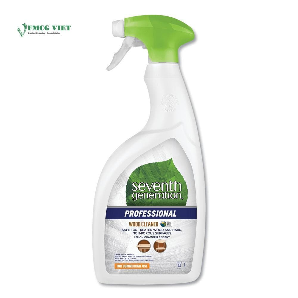 Seventh Generation Surface Cleaner Spray Bottle 946ml Wood wholesale product
