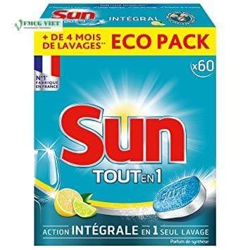 Sun Dishwashing Pad x60pcs All in 1 Lemon wholesale product