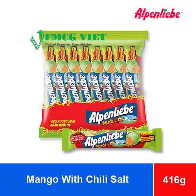 Alpenliebe Mango With Chili Salt Mixed Flavor Candy 416g x 24 Bags wholesale product