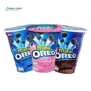 Oreo Mini Biscuits Sandwich Original, Strawberry, Vanilla Cream 61.3g wholesale product