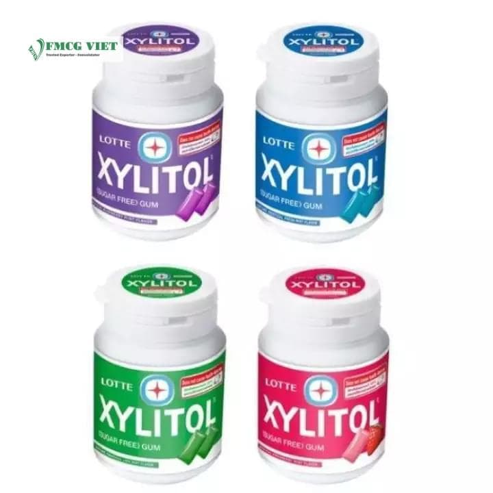 Lotte Xylitol Chewing Gum Jar 55.1g All Variants wholesale product