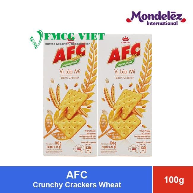AFC Crunchy Crackers Wheat 100g x 36 Boxes wholesale product