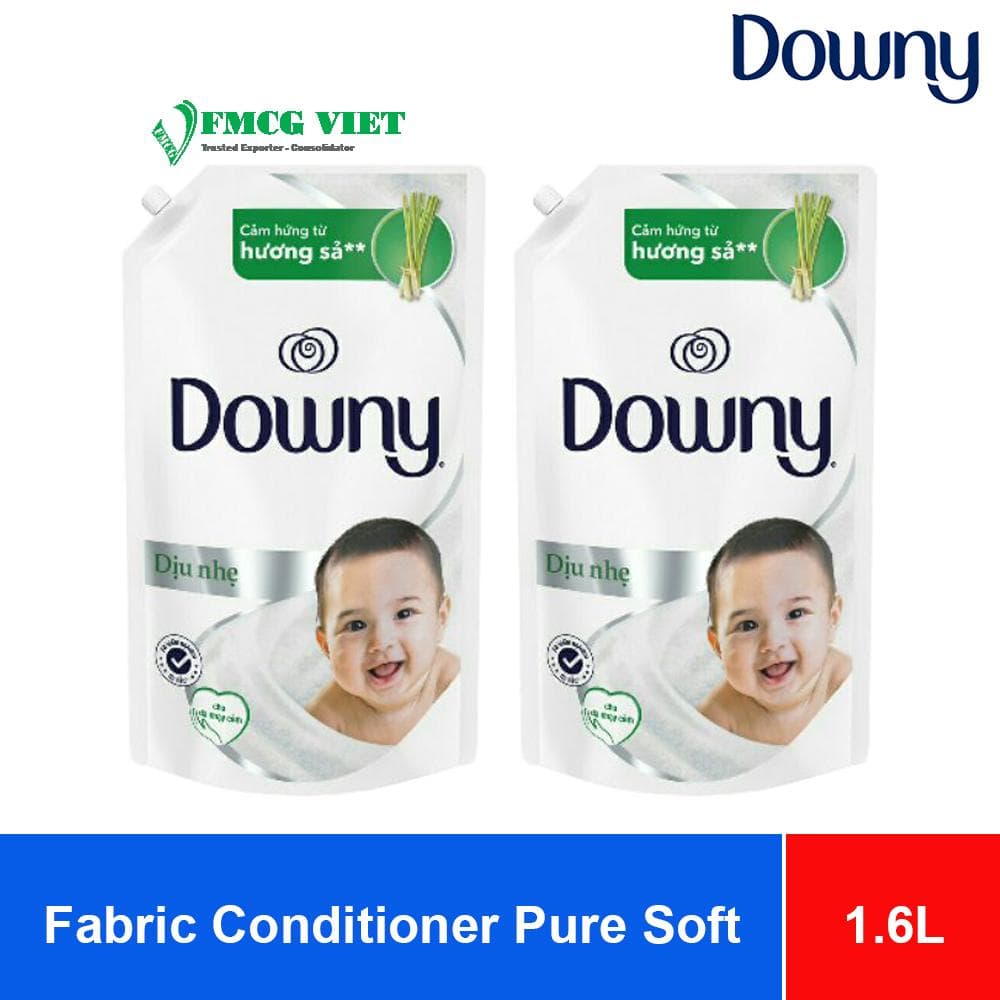 Downy Fabric Conditioner Pure Soft 1.6L x 9 Pouches wholesale product