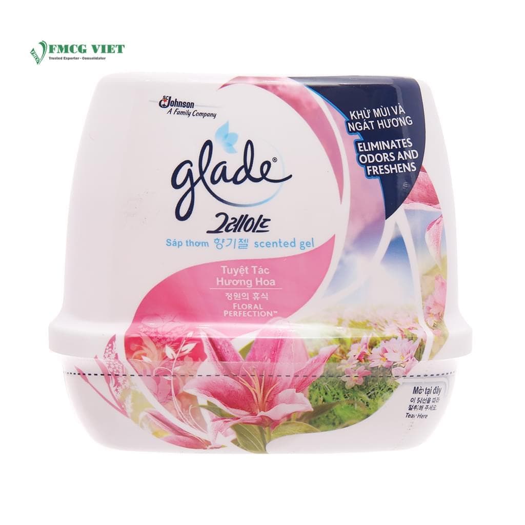 Glade Scented Gel Jar 180g Floral Perfection wholesale product