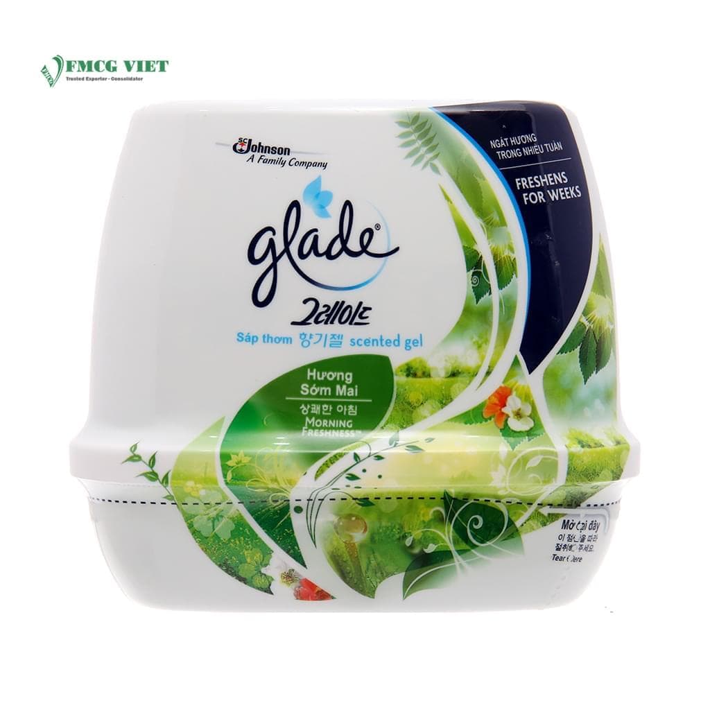 Glade Scented Gel Jar 180g Morning Freshness wholesale product
