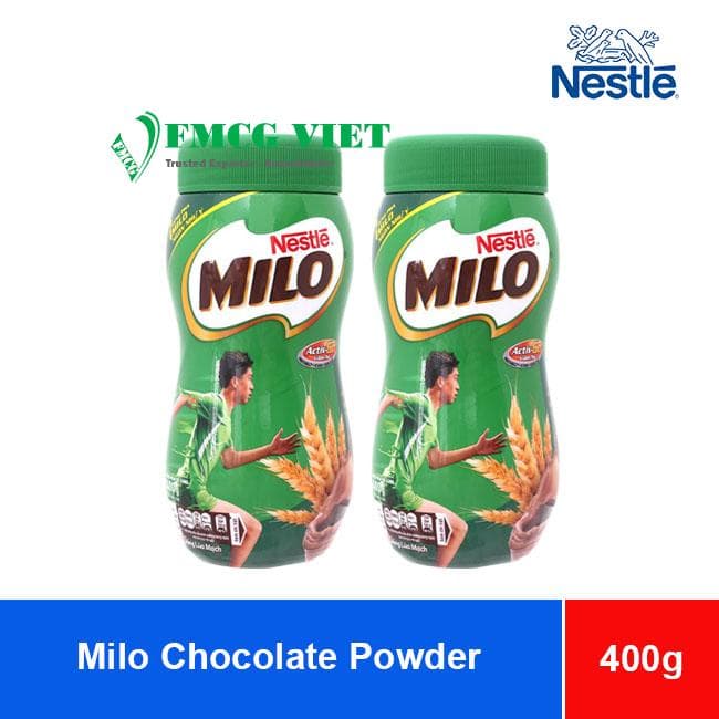 Milo Chocolate Powder 400g x 12 Jars wholesale product