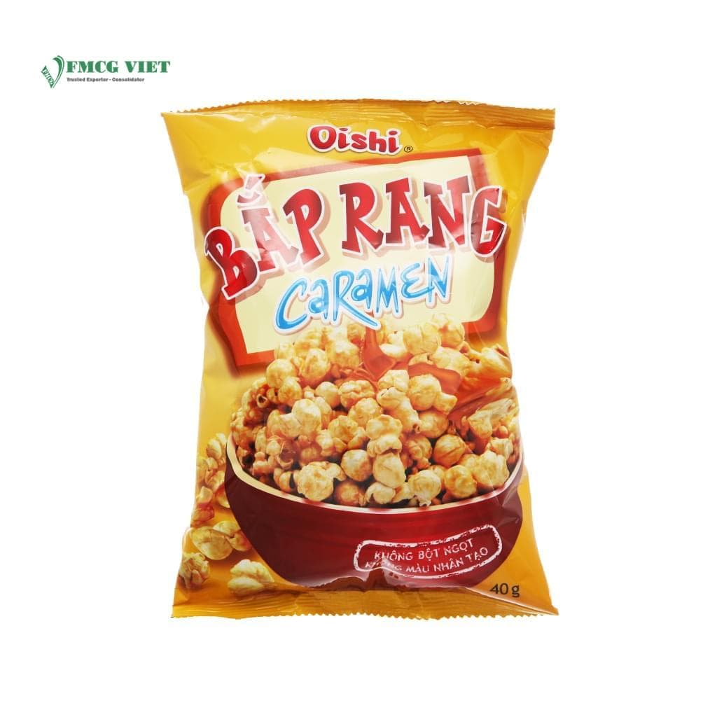 Oishi Snack Bag 40g Caramen Popcorn wholesale product