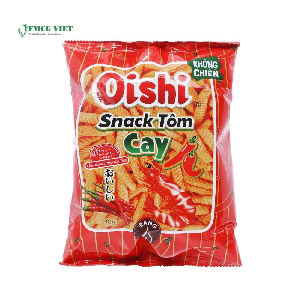 Oishi Snack Bag 40g Shrimp Spicy wholesale product