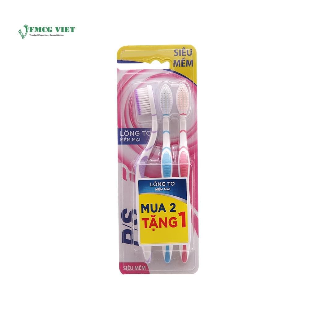 P/S Toothbrush Downy Slim Soft Pack 3 wholesale product