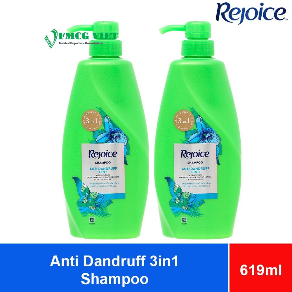Rejoice Shampoo Anti Dandruff 3in1 619ml x6 Bottles wholesale product