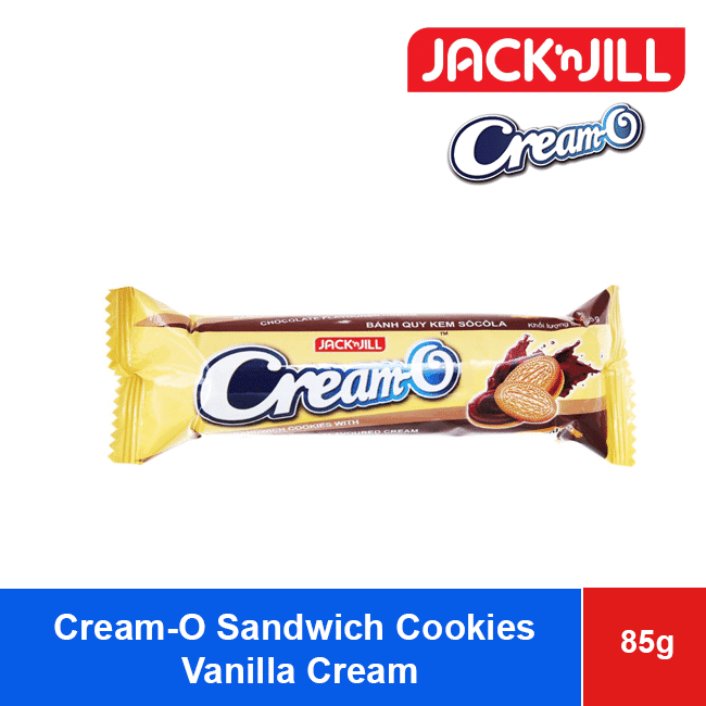 Cream-O Cookie Bag 85g Sandwich Vanilla Cream wholesale product