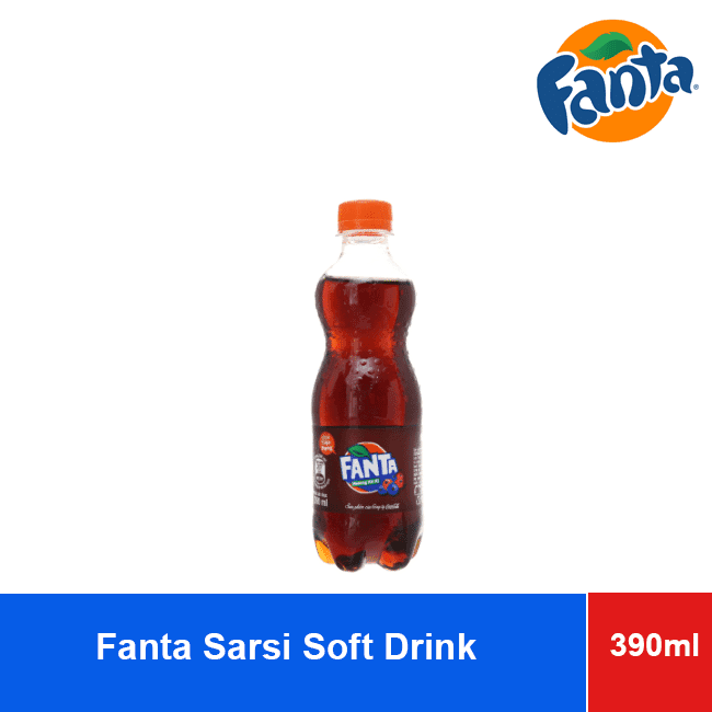 Fanta Sarsi Soft Drink Bottle 390ml x 24 Bottles wholesale product
