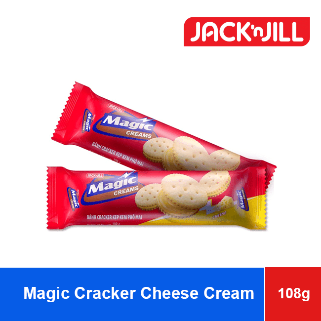 Magic Cracker Cheese Cream Bag 108g wholesale product