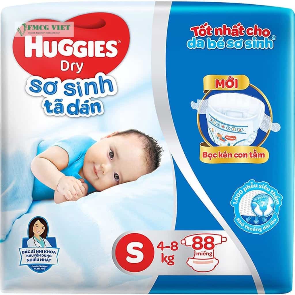 Huggies Diapers Bag Size S 88pcs x3 wholesale product