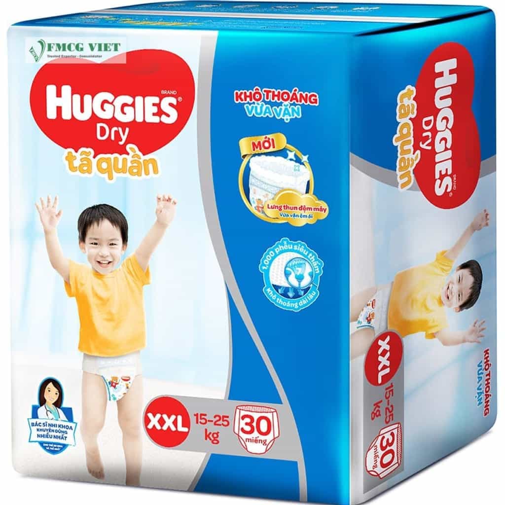 Huggies Pants Bag Size XXL 30pcs x4 wholesale product