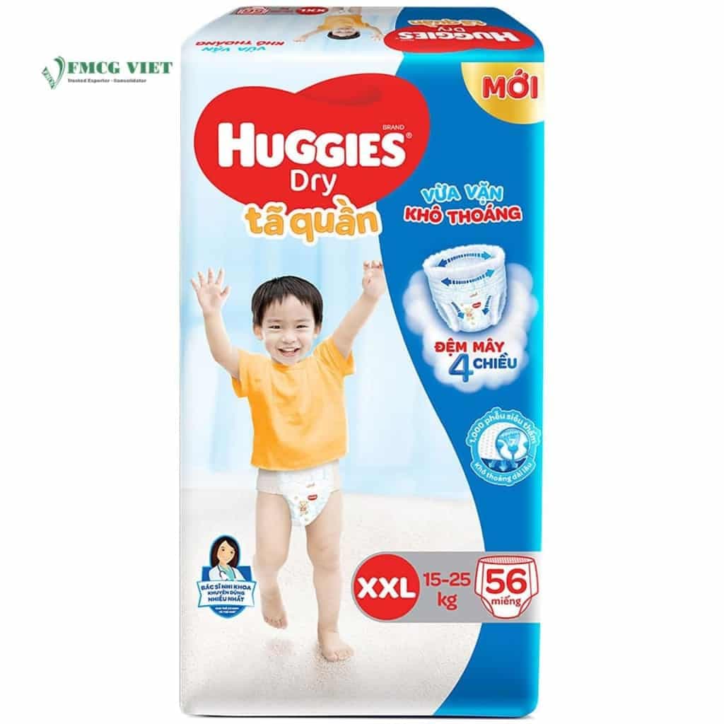 Huggies Pants Bag Size XXL 56pcs x3 wholesale product