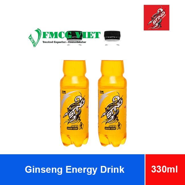 Sting Energy Drink Vitamin Rush Ginseng Flavor 330ml x24 Bottles wholesale product