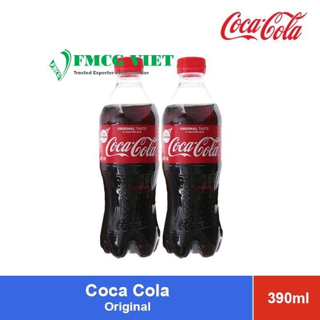 Coca Cola Soft Drink 390ml x 24 Bottles wholesale product