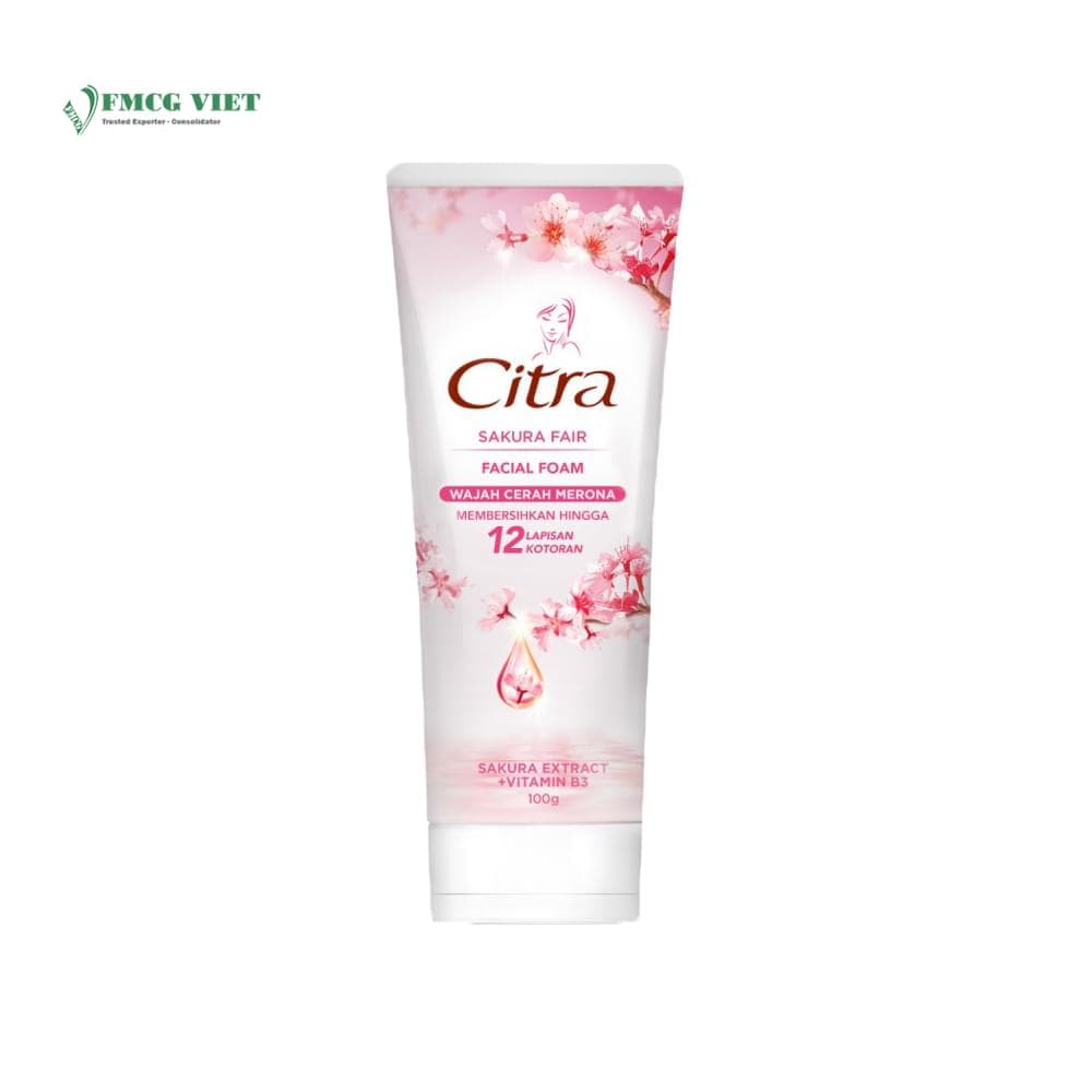 Citra Face Wash Tube 100g Pearly White wholesale product