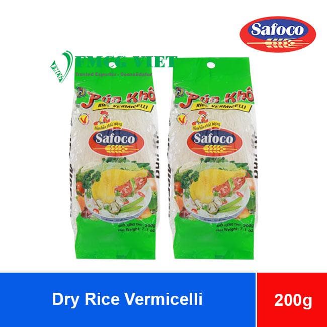 Safoco Dry Rice Vermicelli 200g x 50 Bags wholesale product