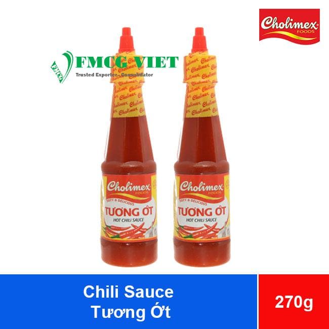 Cholimex Chili Sauce Bottle 270g x 24 Bottles (Tương Ớt Cholimex) wholesale product