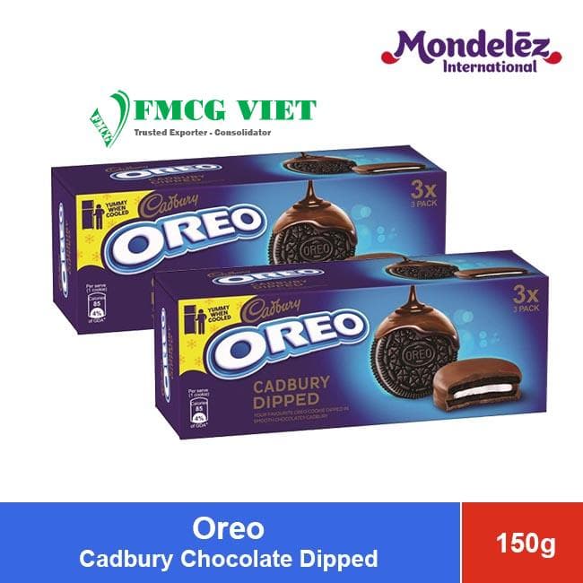 Oreo Cadbury Chocolate Dipped Cake 150g x 48 Boxes wholesale product