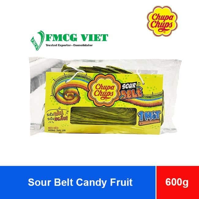 Chupa Chups Sour Belt Fruit Flavor 1 Meter 540g wholesale product