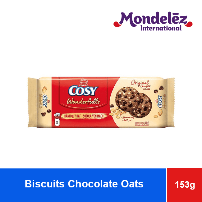 Cosy Wonderfulls Biscuits Chocolate Oats 153g wholesale product