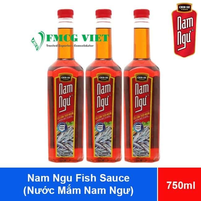 Nam Ngu Fish Sauce 750ml x 18 Bottles (Nước Mắm Nam Ngư Chai 750ml) wholesale product