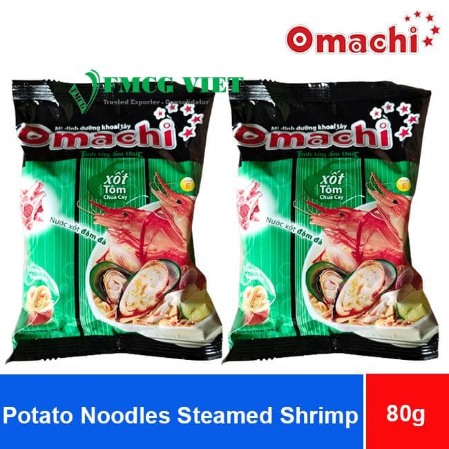Omachi Noodles Spicy Shrimp 80gx30 Bags wholesale product