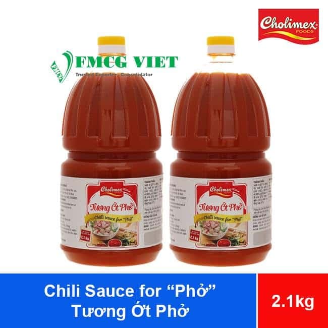 Cholimex Chili Sauce for Pho 2.1kg x 6 Bottles (Tương Ớt Phở Cholimex) wholesale product