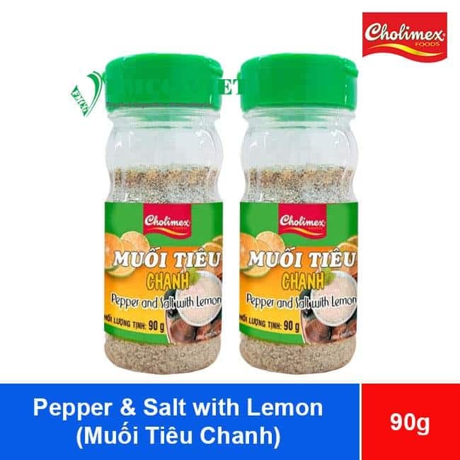 Cholimex Lemon Pepper Salt 90g x 72 Bottles (Muối Tiêu Chanh Cholimex) wholesale product