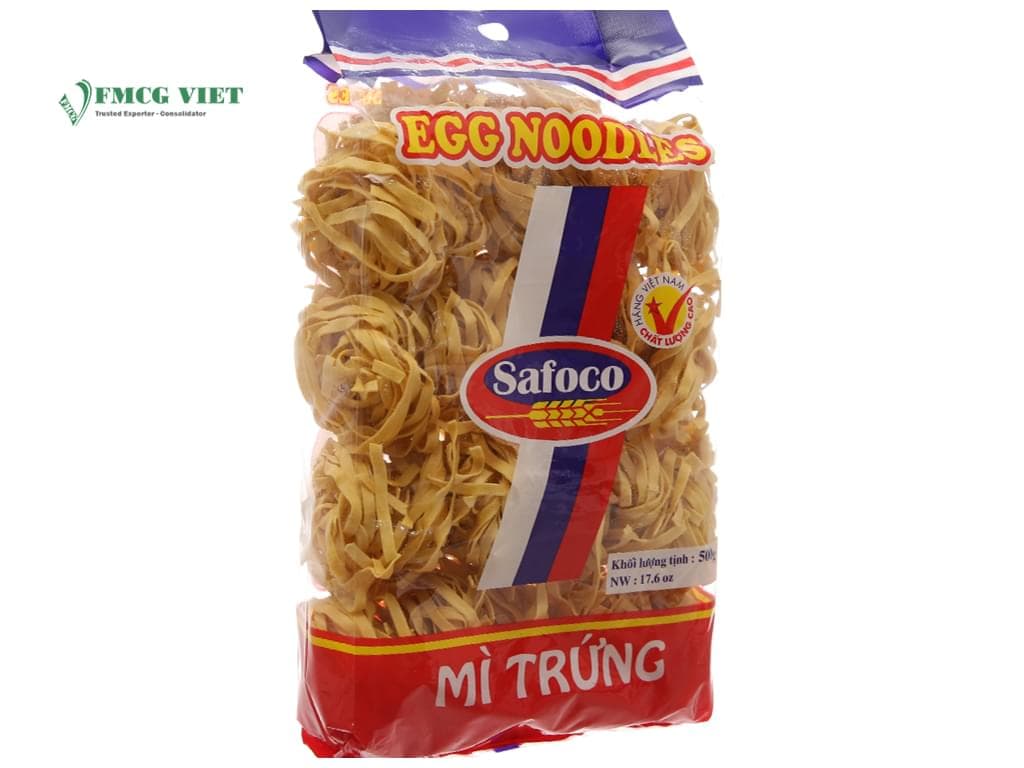 Safoco Noodles Bag 500g Egg Flat Premium wholesale product