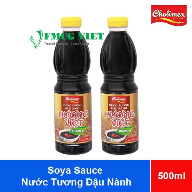 Cholimex Soya Sauce 500ml x 24 Pet Bottles (Nước Tương Đậu Nành Thanh Vị Cholimex) wholesale product
