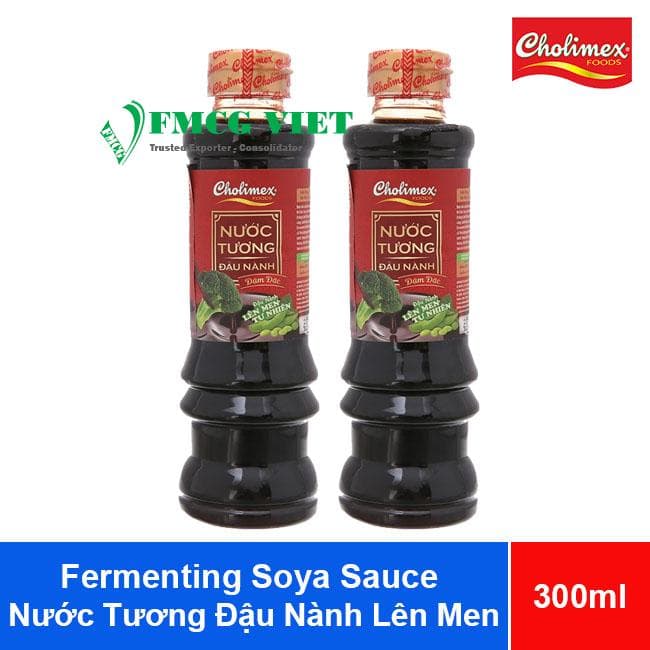 Cholimex Fermented Soy Sauce 300ml x 24 Bottles (Nước Tương Đậu Nành Lên Men Cholimex) wholesale product