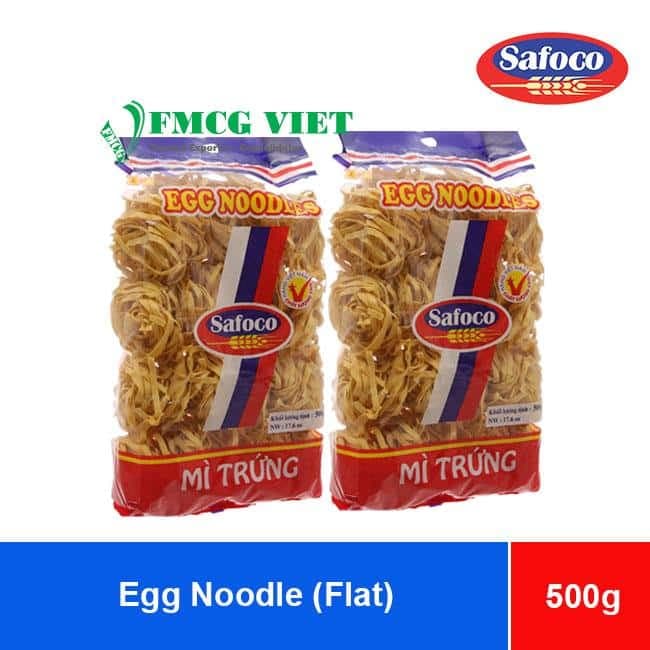 Safoco Egg Noodles Flat Shape 500g x 20 Bags wholesale product