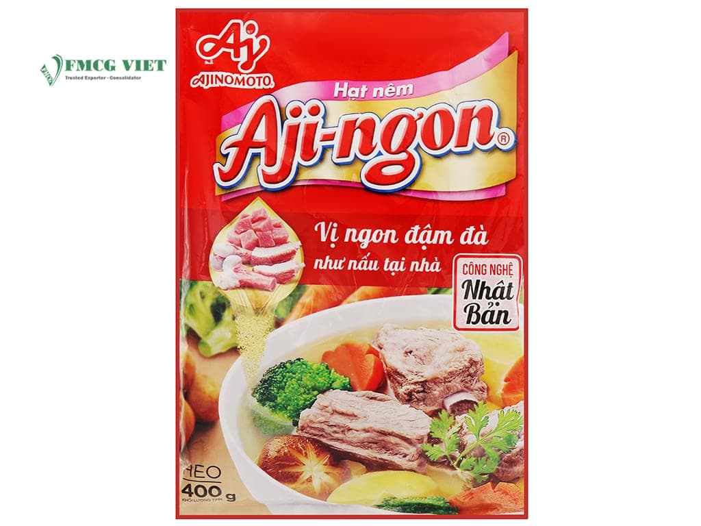 Granule Aji Ngon Seasoning Pork 400g x 24 Bags (Hạt Nêm Aji-Ngon vị Heo) wholesale product